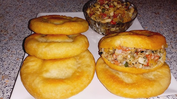 Bakes, with saltfish, cheese, tuna, plain